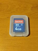 Carte mémoire SanDisk SDHC 4gb (testée et formatée), Enlèvement, SDHC, 4 GB, SanDisk