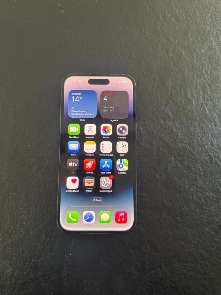 iPhone 14 pro - 128GB, Telecommunicatie, Mobiele telefoons | Apple iPhone, Gebruikt, 128 GB, Zonder abonnement, Zonder simlock