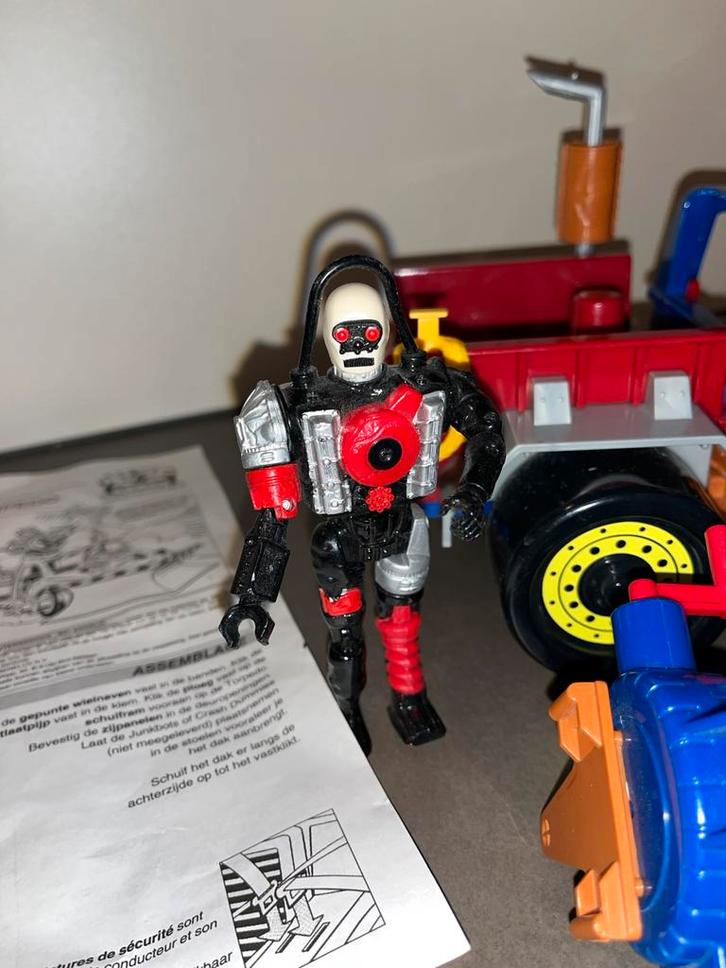 Vintage speelgoed Crash Dummies - Junkbots Wrecker Torpedo, Verzamelen, Speelgoed, Zo goed als nieuw, Ophalen of Verzenden