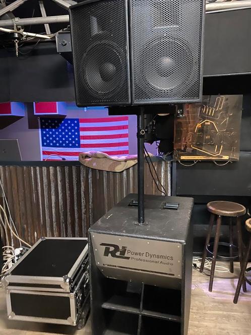 Topkasten en sub kasten incl versterkers, Muziek en Instrumenten, Dj-sets en Draaitafels, Zo goed als nieuw, Pioneer, Ophalen