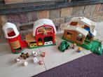 Ferme + animaux, fermier et tracteur Little people, Kinderen en Baby's, Speelgoed | Fisher-Price, Ophalen, Gebruikt