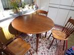 Keukentafel + 4 stoelen, Ophalen, Gebruikt