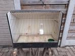 Houten tentoonstellingskooi zwart, Ophalen
