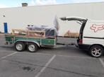 Aanhangwagen 3m x 1m50, Auto diversen, Aanhangers en Bagagewagens, Ophalen, Gebruikt