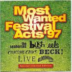 CD - Most Wanted Festival Acts 97- LIVE/BECK/BUSH/EELS e.v.a, Enlèvement ou Envoi