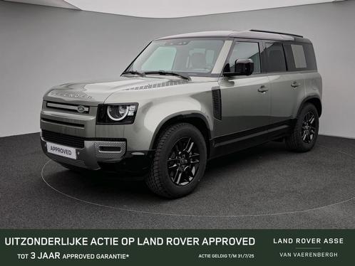 Land Rover Defender 110 P300e S, Auto's, Land Rover, Bedrijf, Adaptieve lichten, Adaptive Cruise Control, Airbags, Airconditioning