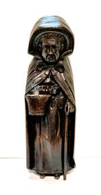 Statue en bois de « Bruges Begijntje », Antiquités & Art, Art | Sculptures & Bois, Enlèvement ou Envoi