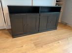 Dressoir donker bruin 150 cm, 100 tot 150 cm, Ophalen of Verzenden, Modern, 25 tot 50 cm