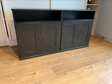 Dressoir donker bruin 150 cm beschikbaar voor biedingen