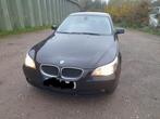 Mooie bmw 520i e60 te koop, Auto's, BMW, Mistlampen, Zwart, Bedrijf, Euro 4