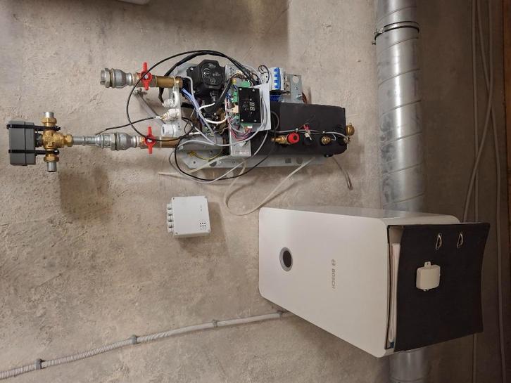 Elektraketel + warmwatern citern, Doe-het-zelf en Bouw, Chauffageketels en Boilers, Zo goed als nieuw, Boiler, 100 liter of meer