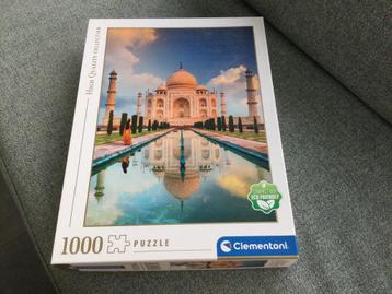 Clementoni 1000 stukjes puzzle, Taj Mahal beschikbaar voor biedingen