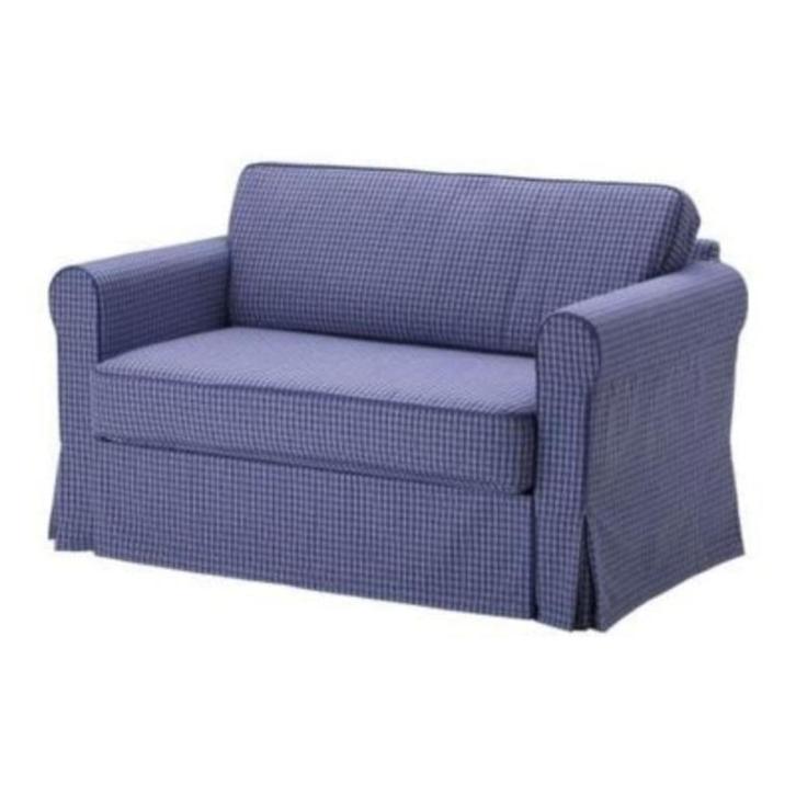 Slaapbank 2 zits, Huis en Inrichting, Slaapkamer | Slaapbanken, Gebruikt, 120 cm, 200 cm, Eenpersoons, Wit, Blauw, Ophalen
