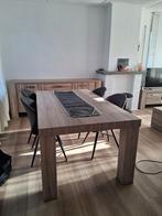 Moderne eettafel te koop, Huis en Inrichting, Ophalen, Kunststof, Gebruikt, 100 tot 150 cm