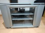 Meuble TV avec vitrine + tablette qui tourne 360 degrés, Enlèvement ou Envoi, Utilisé