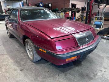 Chrysler Lebaron - 2.5i - 1989 - voor opmaak / onderdelen, Autos, Oldtimers & Ancêtres, Achat, 2500 cm³, Entreprise, Cabriolet