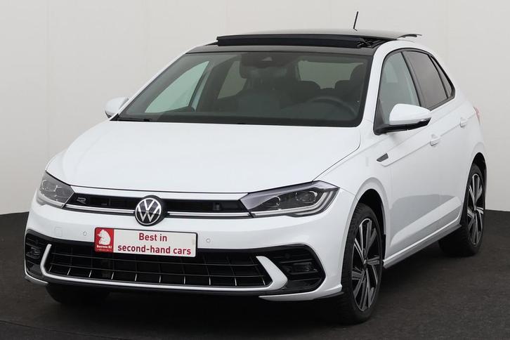 Volkswagen Polo 1.0 TSI DSG R-LINE 1.0 TSI DSG R-LINE + CARP, Auto's, Volkswagen, Bedrijf, Te koop, Polo, Cruise Control, Elektrische buitenspiegels