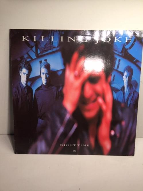 LP - Killing Joke - Night Time ( Vinyl ), Cd's en Dvd's, Vinyl | Rock, Zo goed als nieuw, Alternative, 12 inch, Ophalen of Verzenden