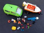 Playmobil auto met boot, Kinderen en Baby's, Speelgoed | Playmobil, Ophalen of Verzenden, Zo goed als nieuw, Complete set