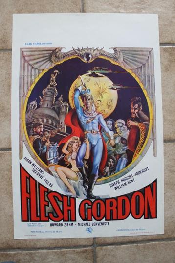 filmaffiche Flesh Gordon 1974 filmposter beschikbaar voor biedingen