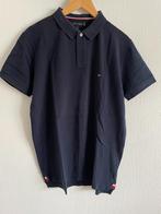 Blauwe polo Tommy, Kleding | Heren, Polo's, Ophalen of Verzenden, Zo goed als nieuw, Tommy hilfiger, Maat 48/50 (M)