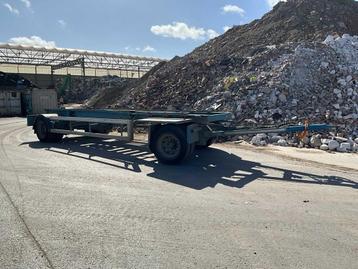 1997 WAF container aanhangwagen met slede beschikbaar voor biedingen