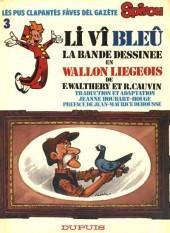 Li vî bleû (e.o en wallon liègeois) + bonus., Livres, BD, Comme neuf, Plusieurs BD, Enlèvement ou Envoi