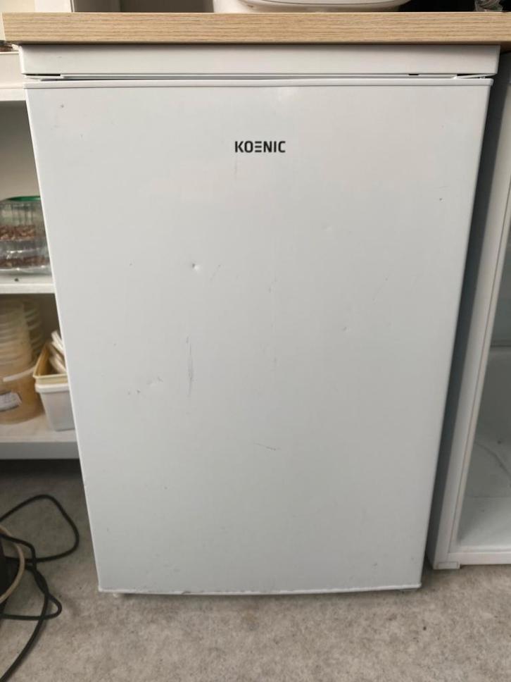 koelkast, Elektronische apparatuur, Koelkasten en IJskasten, Gebruikt, Zonder vriesvak, 100 tot 150 liter, Minder dan 85 cm, 45 tot 60 cm