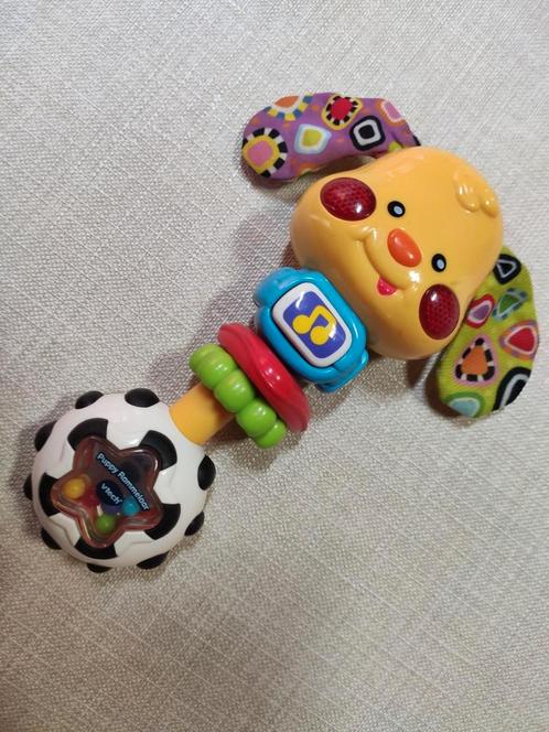 Vtech rammelaar hond puppy, Kinderen en Baby's, Speelgoed | Vtech, Zo goed als nieuw, Ophalen of Verzenden