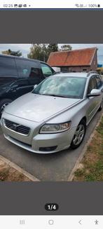 Volvo V50 1.6D 140pk! Zeer goed onderhouden, Auto's, Euro 5, Zwart, USB, Zwart