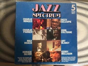 Twee jazz boxen met veertien lps beschikbaar voor biedingen