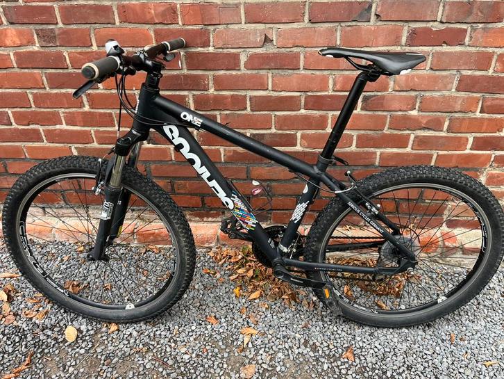 Serious one moutainbike zwart, Fietsen en Brommers, Fietsen | Mountainbikes en ATB, Gebruikt, Heren, Overige merken, 53 tot 57 cm