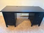 Bureau noir Ikea HEMNES, Huis en Inrichting, Ophalen, Zo goed als nieuw, Bureau