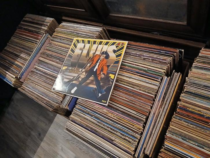 Groot lot +/- 600 vinyl platen, Cd's en Dvd's, Vinyl | Pop, Gebruikt, Ophalen