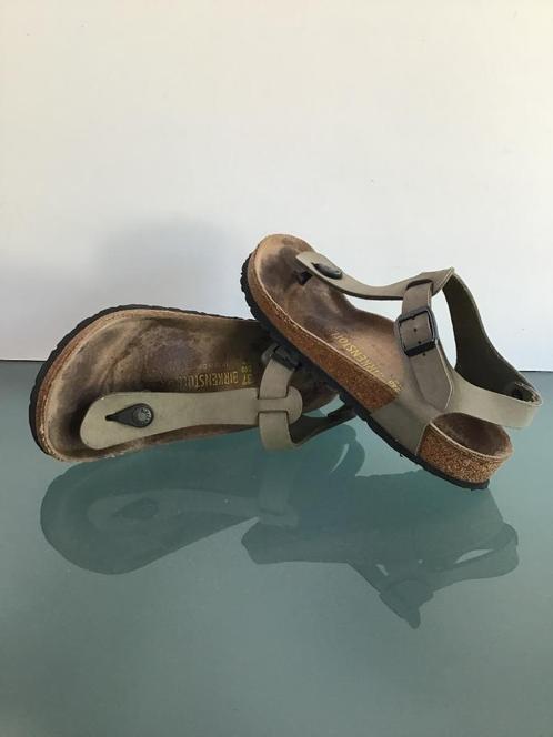 Gratis Verzenden | Birkenstock Kairo taupe sandalen 37, Kleding | Dames, Schoenen, Zo goed als nieuw, Sandalen of Muiltjes, Overige kleuren