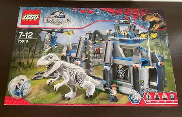 Lego 75919 Jurassic World Indominus Rex Breakout beschikbaar voor biedingen