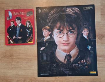 Panini-album Harry Potter mist 2 afbeeldingen + poster beschikbaar voor biedingen