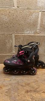 Inline skates CRIVIT meisjes maat 32-36 incl bescherming, Sport en Fitness, Skeelers, Dames, Verstelbaar, Zo goed als nieuw, Inline skates 4 wielen