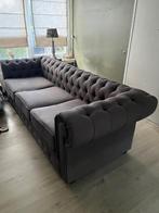 3-zit bank chesterfield look, Huis en Inrichting, 250 tot 300 cm, Gebruikt, 100 tot 125 cm, Driepersoons