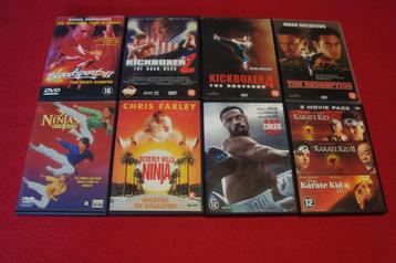 45 actie dvd's beschikbaar voor biedingen