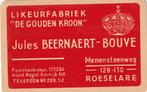 LIK 150 / S K BEERNAERT BOUVE ROESELARE TEL 209 52, Verzamelen, Speelkaarten, Jokers en Kwartetten, Verzenden, Nieuw, Speelkaart(en)