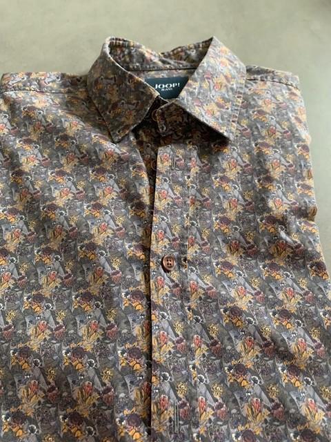 herenhemd, Kleding | Heren, Overhemden, Zo goed als nieuw, Halswijdte 41/42 (L), Bruin, Ophalen