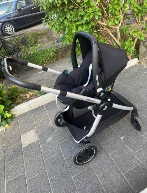 Buggy maxi cosi, Kinderen en Baby's, Kinderwagens en Combinaties, Zo goed als nieuw, Combiwagen, Maxi-Cosi, Luchtbanden, Met autostoeltje