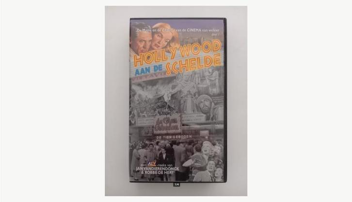 VHS Hollywood aan de Schelde, originele docu ATV, Cd's en Dvd's, VHS | Film, Ophalen of Verzenden