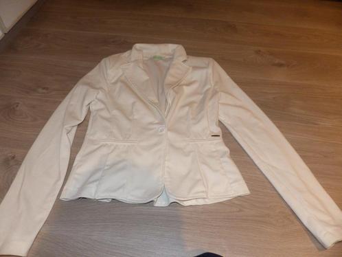 Amelie Amelie jasje - maat small, Kleding | Dames, Jasjes, Kostuums en Pakken, Zo goed als nieuw, Jasje, Maat 36 (S), Beige, Ophalen of Verzenden