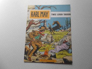 Karl may 34 Twee leren tassen 1972 1 ste druk., Boeken, Stripverhalen, Willy Vandersteen, Eén stripboek, Ophalen of Verzenden