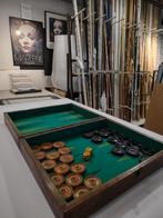 Backgammon vintage, Hobby & Loisirs créatifs, 1 ou 2 joueurs, Enlèvement ou Envoi, Utilisé