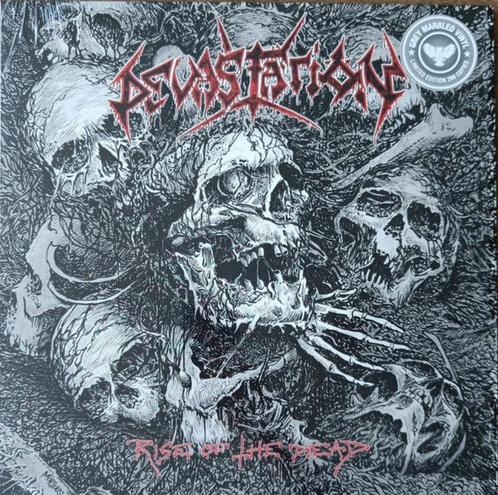 DEVASTATIÖN - Rise Of The Dead (Grey Marbled Vinyl), Cd's en Dvd's, Vinyl | Hardrock en Metal, Nieuw in verpakking, Ophalen of Verzenden