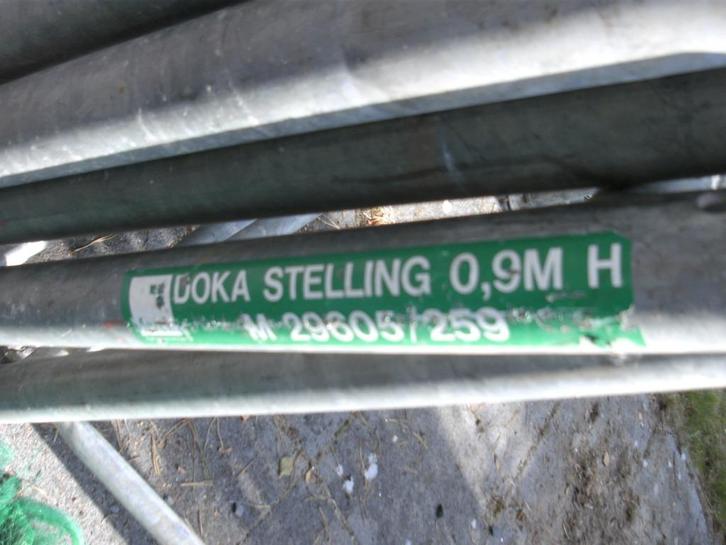 Bouwstelling Doka, Doe-het-zelf en Bouw, Overige Doe-Het-Zelf en Bouw, Gebruikt, Ophalen