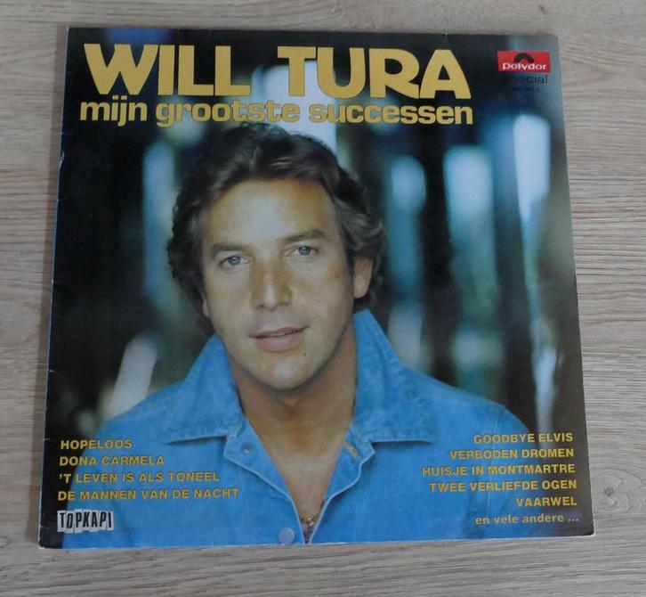 LP  Will Tura ‎– Mijn Grootste Successen, Cd's en Dvd's, Vinyl | Nederlandstalig, Zo goed als nieuw, Pop, 12 inch, Ophalen of Verzenden